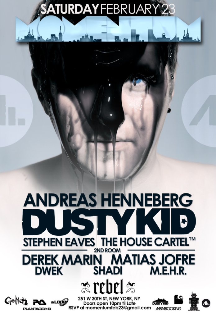 Momentum presents: Dusty Kid & Andreas Henneberg flyer