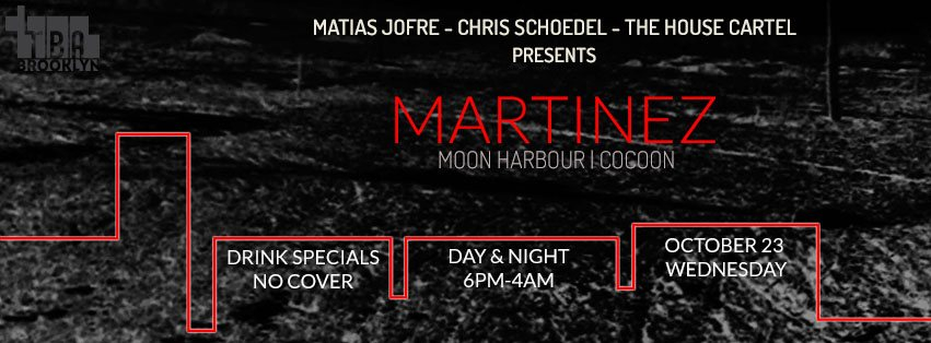 Rite of Wednesdays & Momentum present Martinez flyer